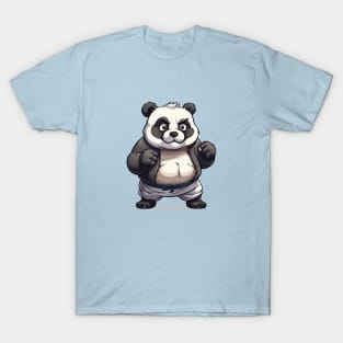 Wrestling Panda T-Shirt